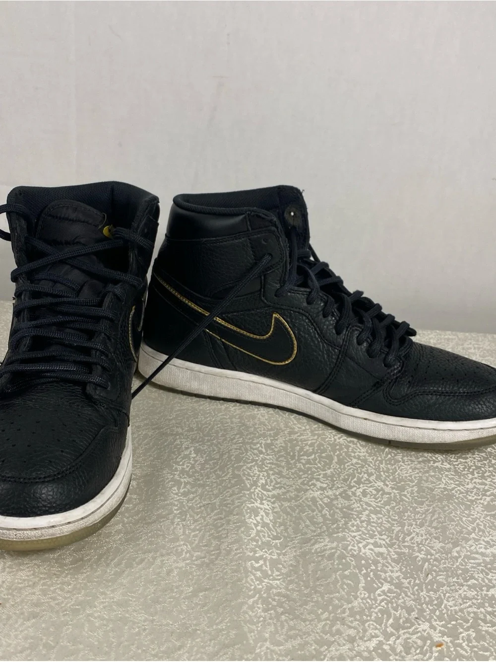 Air Jordan 1 Retro High OG 12.5 Black City Of Flight Sneakers